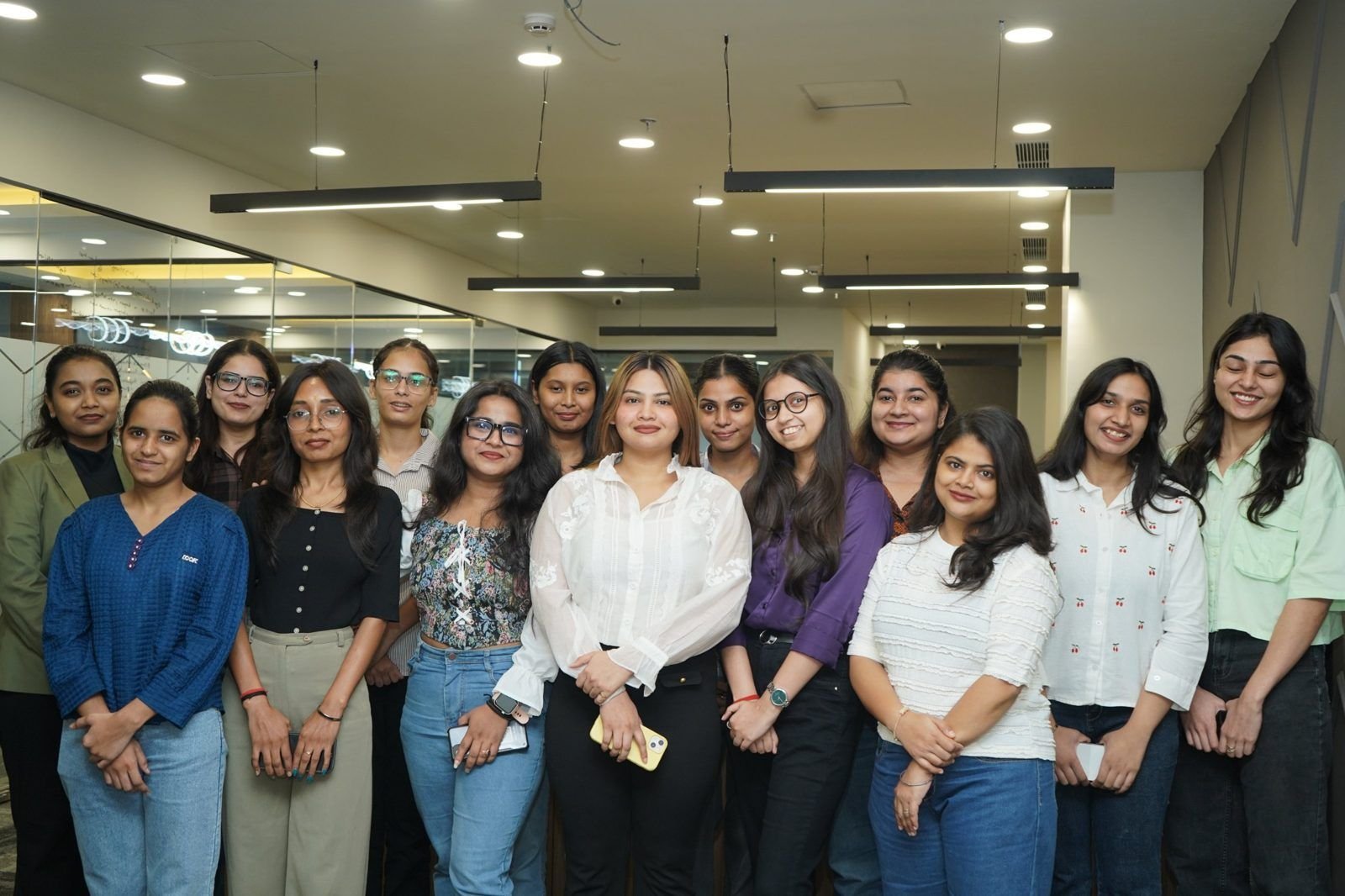The TNSL team at the Gurugram office